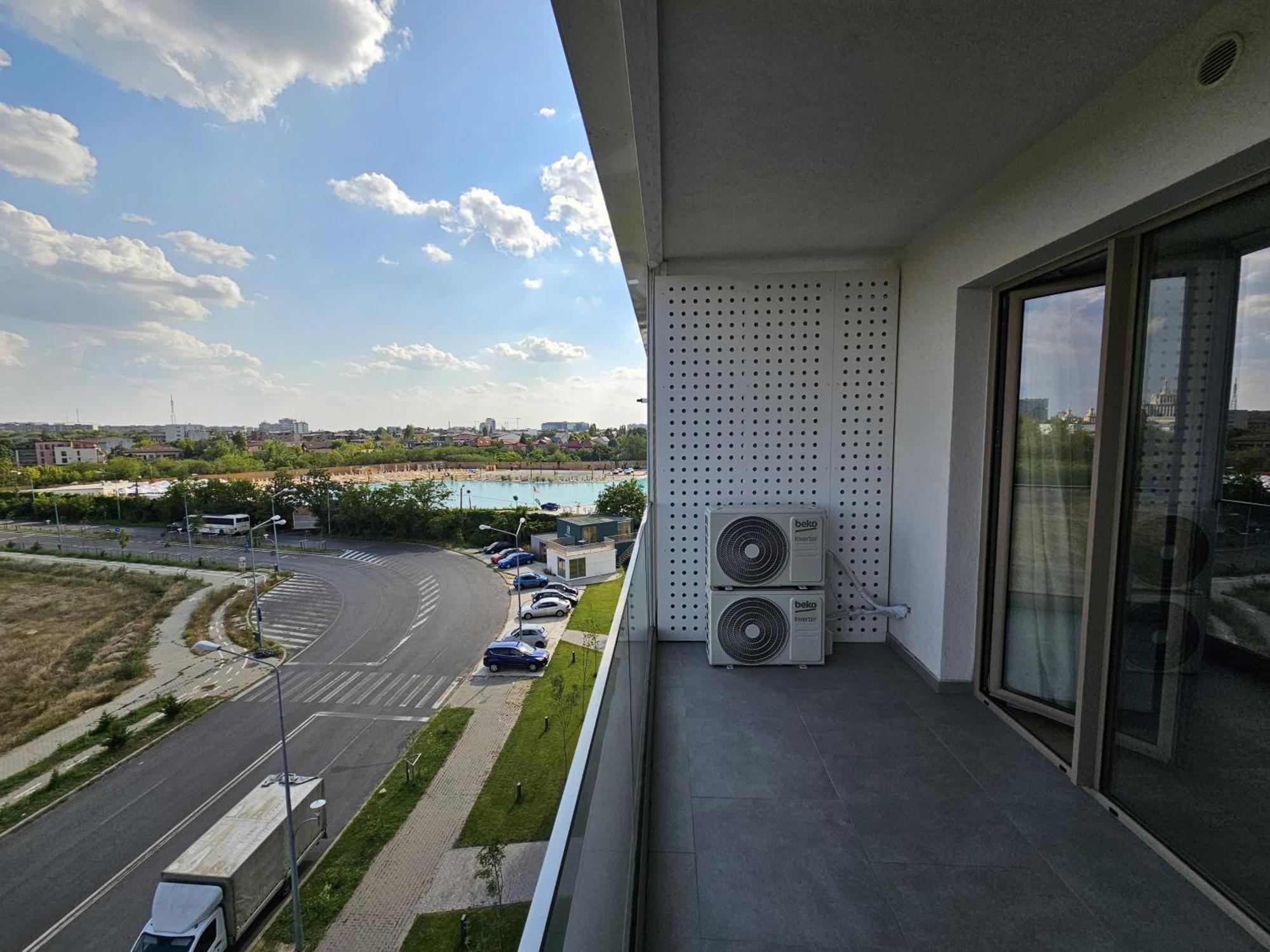 בוקרשט Lagoon Park Apartments With Beach View מראה חיצוני תמונה
